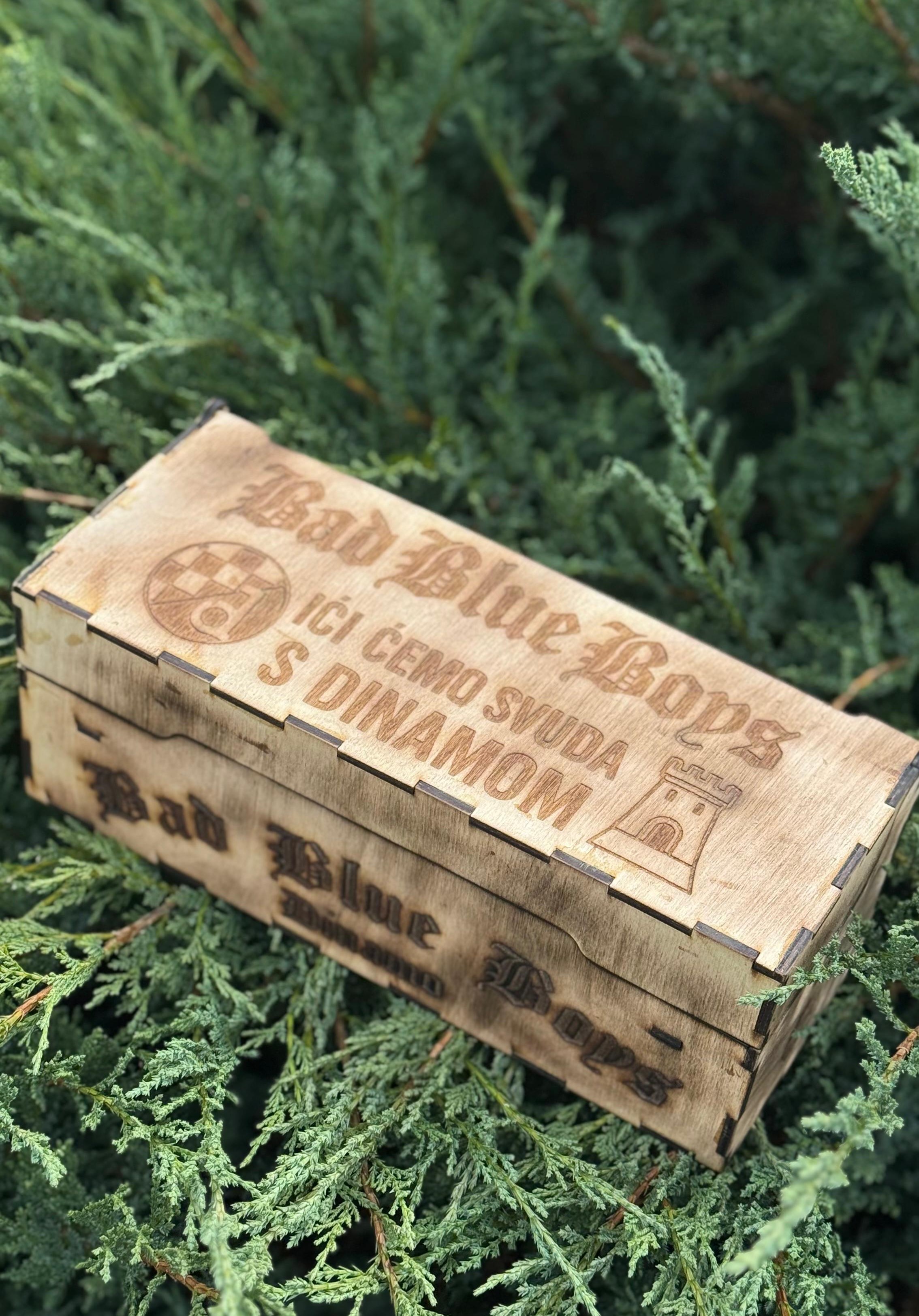 drvena poklon kutija personalizirani dizajn BiH
